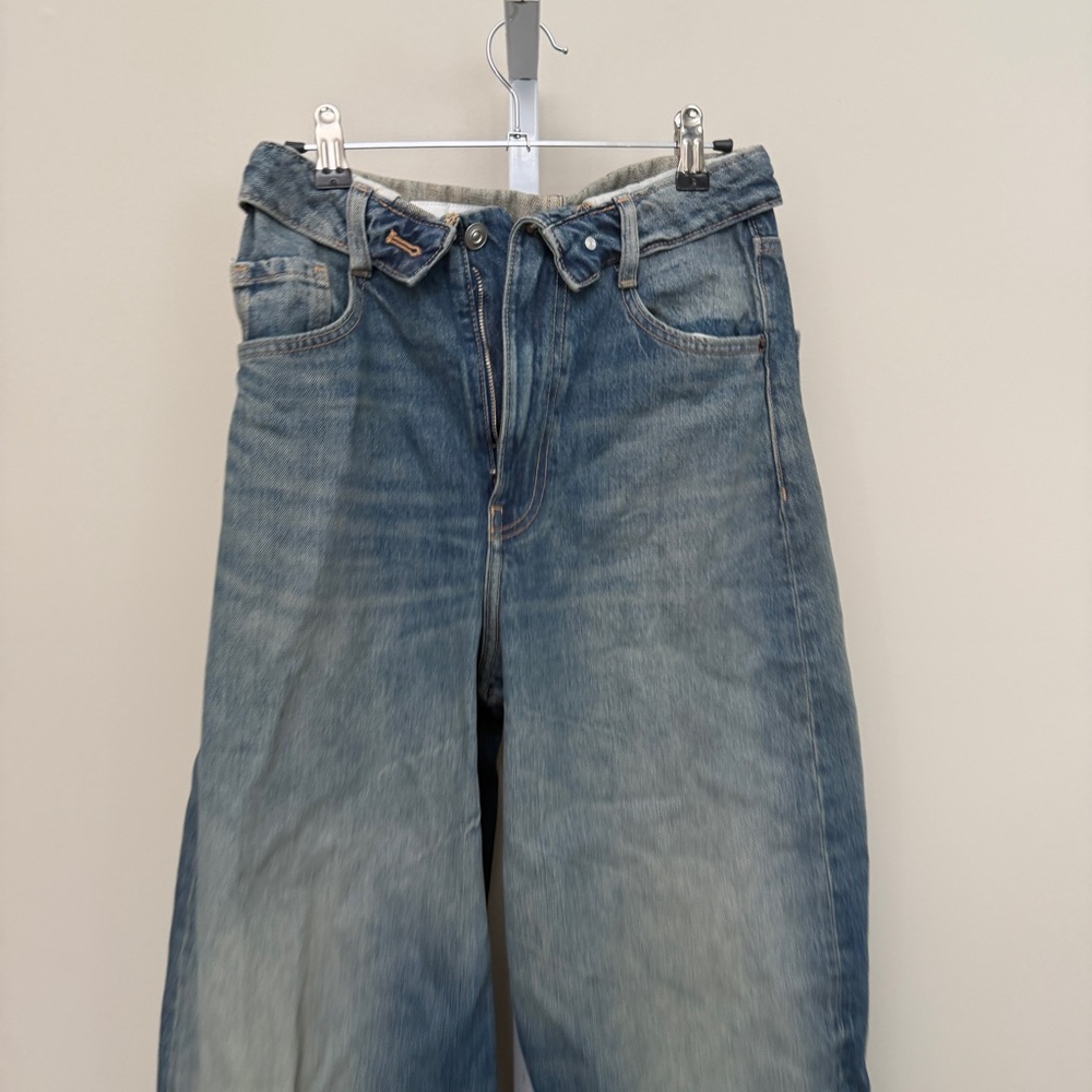 ZARA MENS Blue Denim Jeans SIZE 32 - Picture 3 of 5